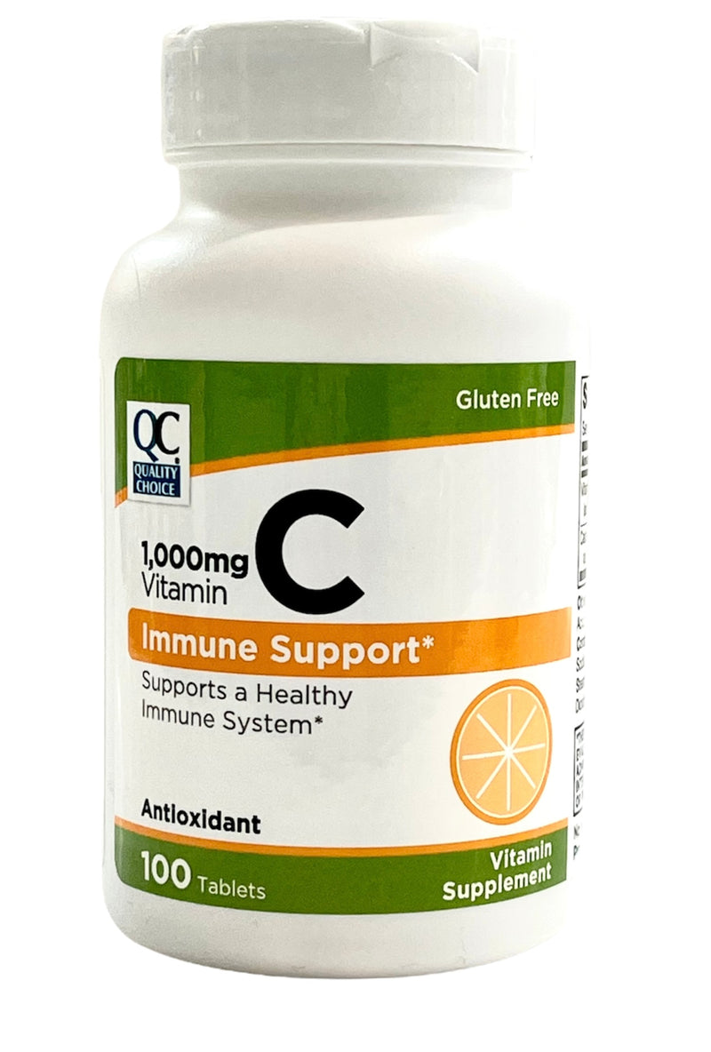 Vitamin C | Immune Support | 1,000mg | 100 Tablets