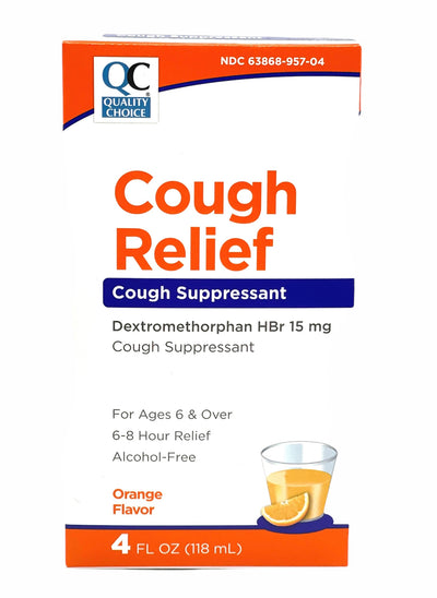 Cough Suppressant Relief || 4 FL | 118mL