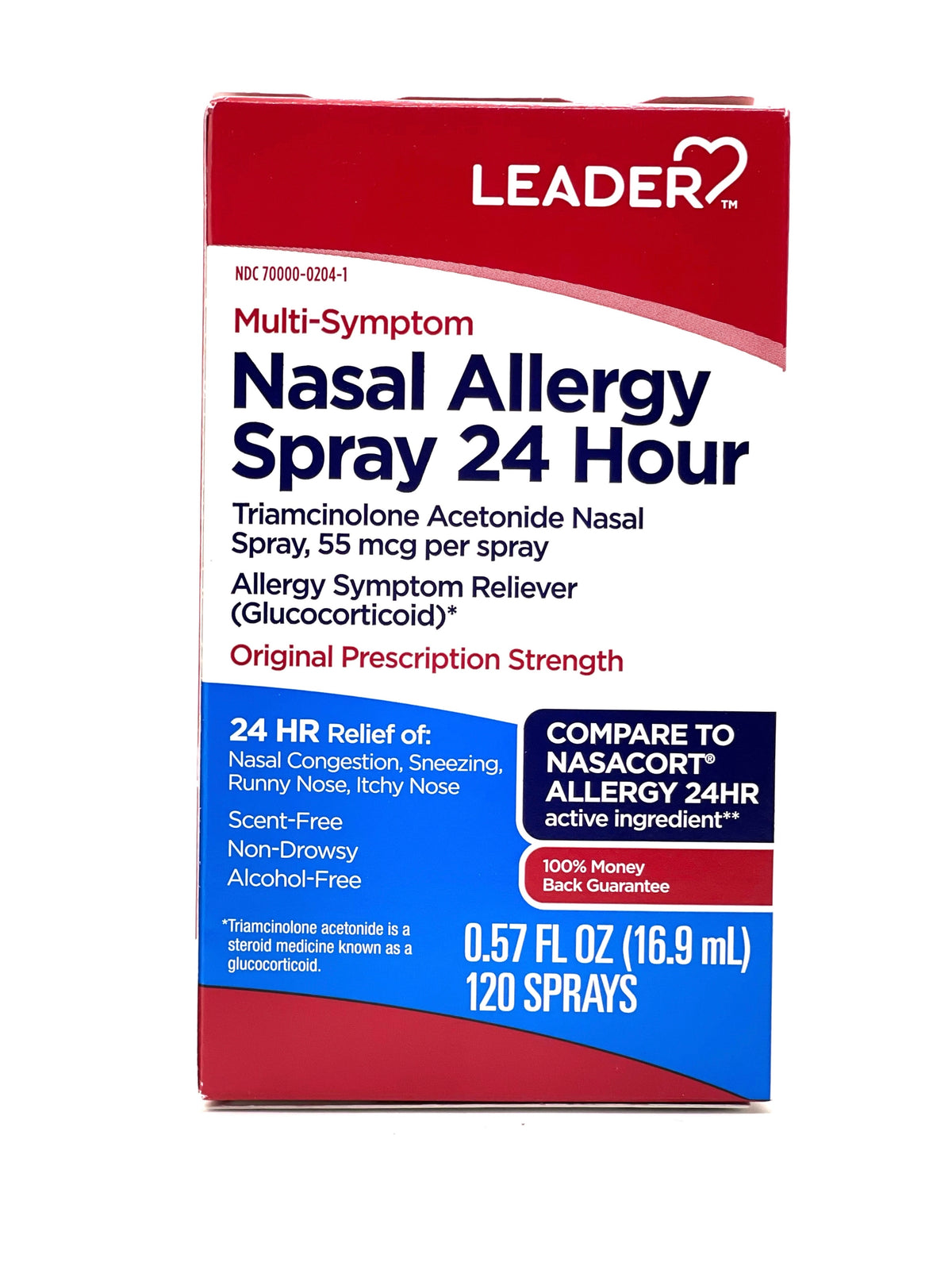 Nasal Allergy Spray 24hrs Multi-Symptom | 16.9mL