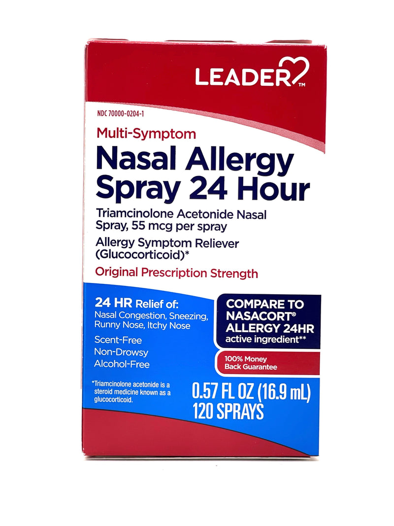 Nasal Allergy Spray 24hrs Multi-Symptom | 16.9mL