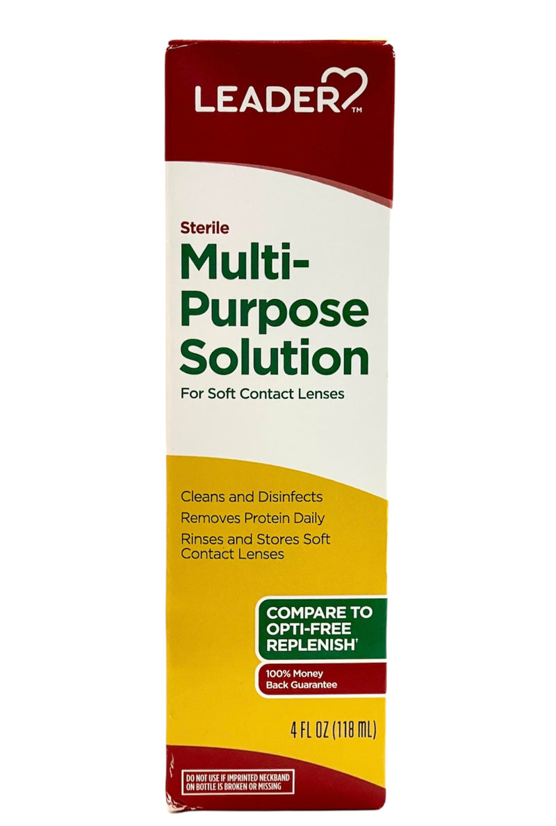 Multi-Purpose Solution | For Soft Contact Lenses | 4fl