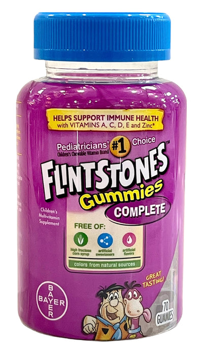 Flintstones Gummies Complete | Multivitamin | 70 Gummies
