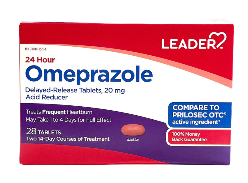 Omeprazole 20mg | 24 Hour Acid Reducer