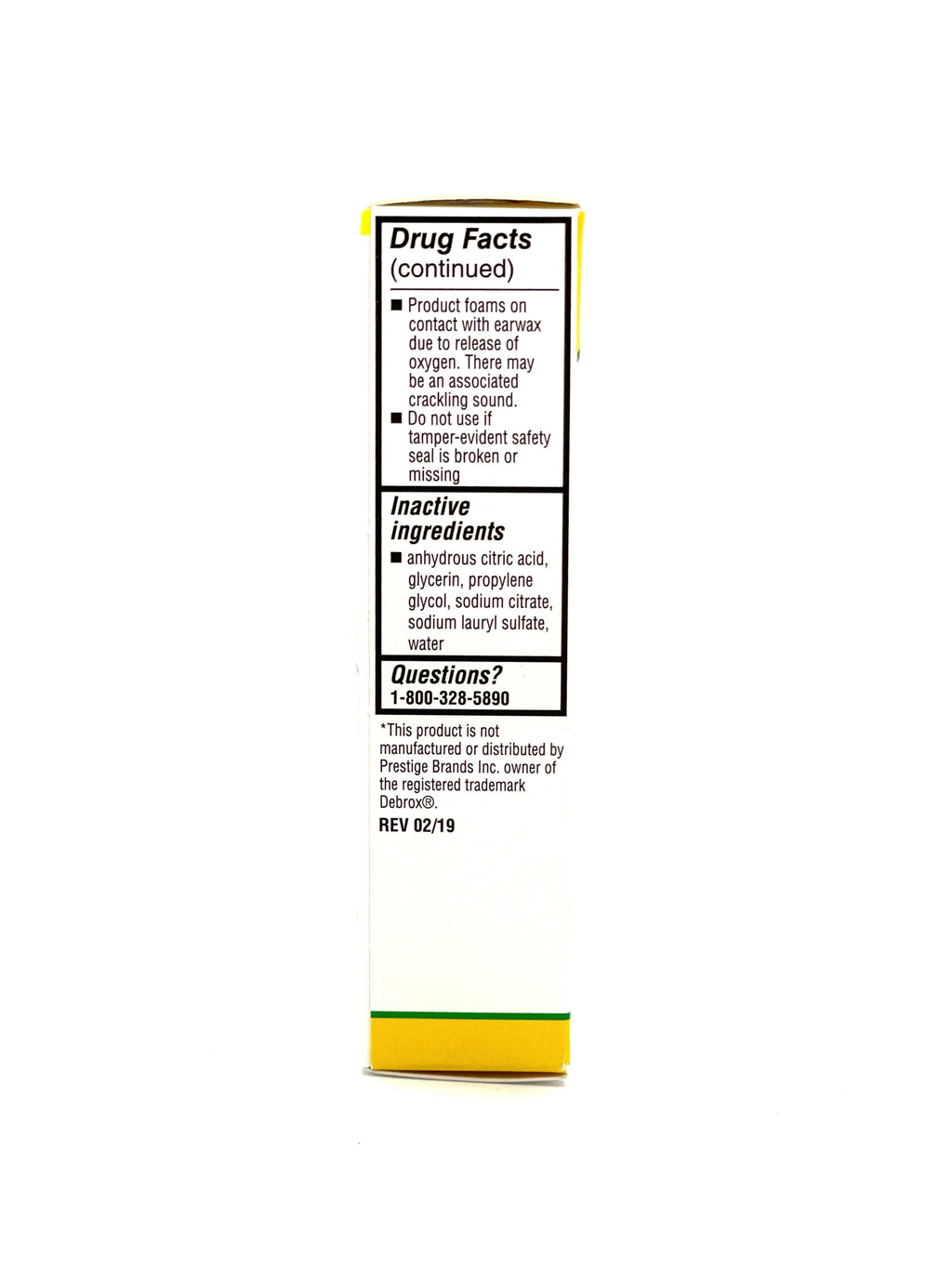 Earwax Removal Drops 0.5 FL (15mL)