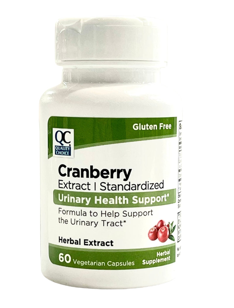 Cranberry | Herbal Extract | Standardized | Urinary Health Support | 60 Vegetarian Capsules