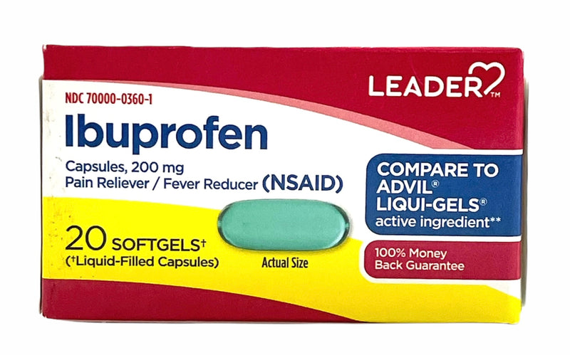 Ibuprofen | 200mg Softgels Capsules