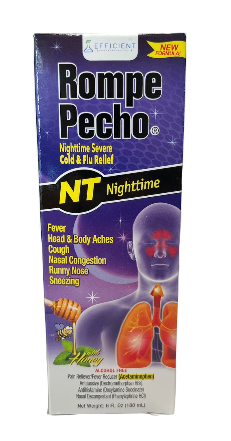 Night Time Severe Cold & Flu Relief | With Honey