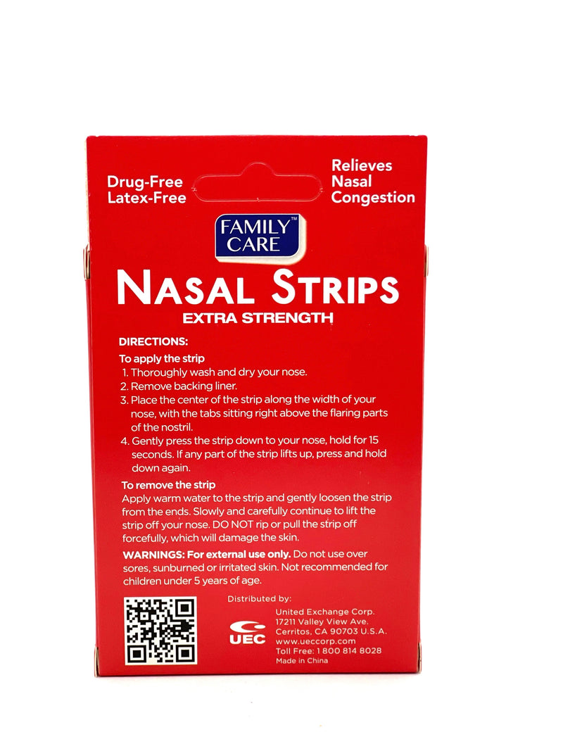 Nasal Strips Extra Strength | 12 Tan Strips