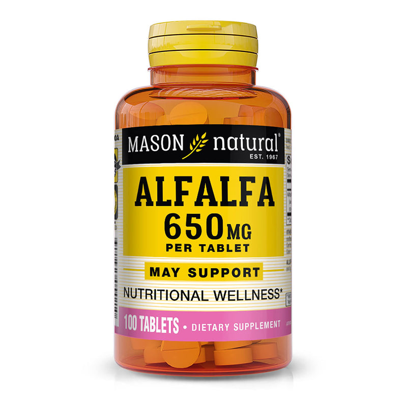 Alfalfa 650 MG | 100 Tablets