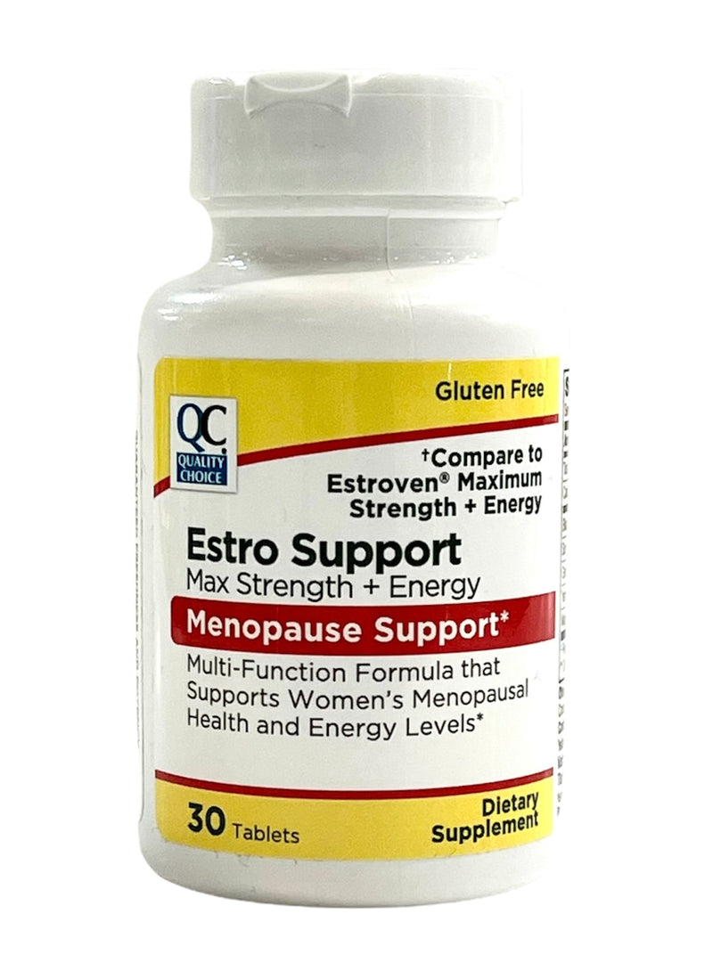 Estro Support | Max Strength + Energy | Manopause Support | 30 Tablets