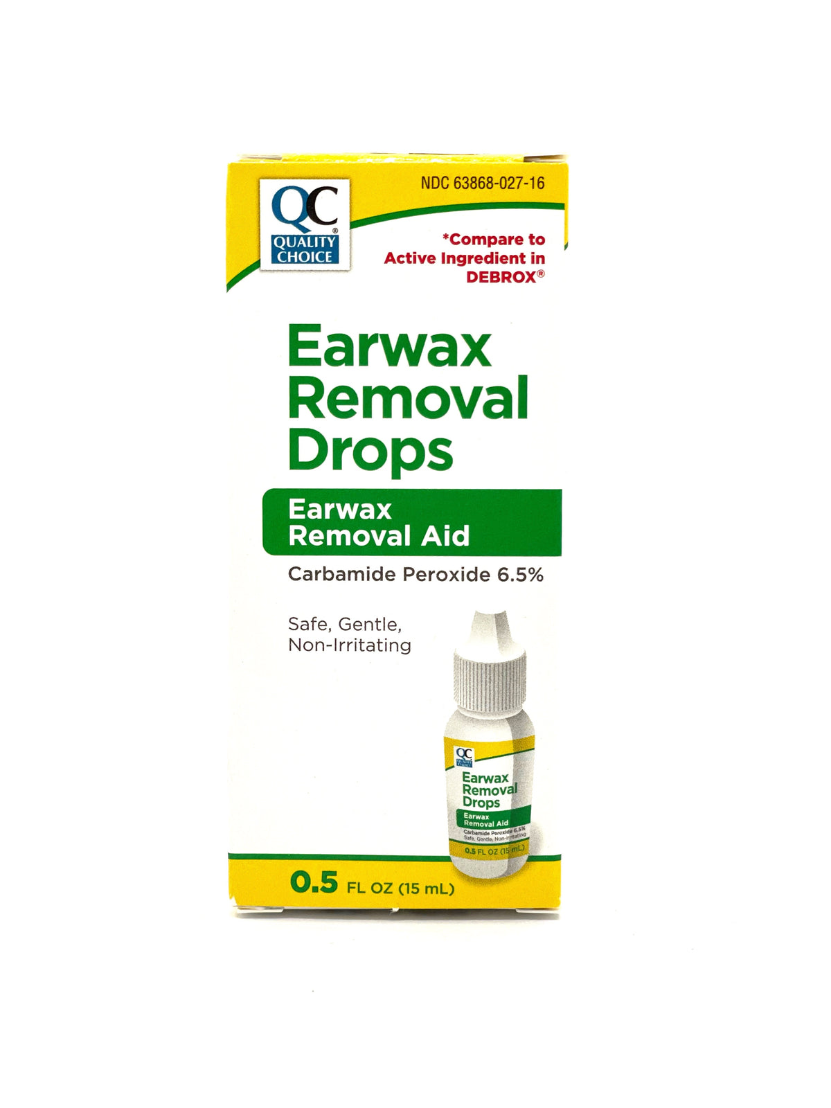 Earwax Removal Drops 0.5 FL (15mL)
