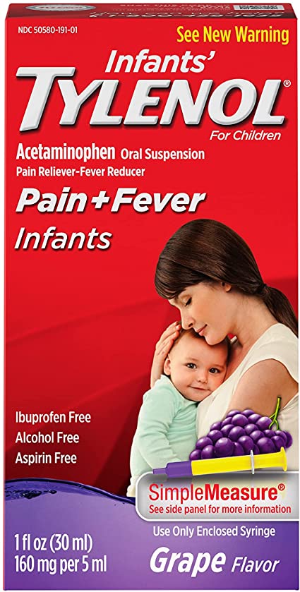 Pain + Fever | Infant | Grape Flavor | 1 FL OZ