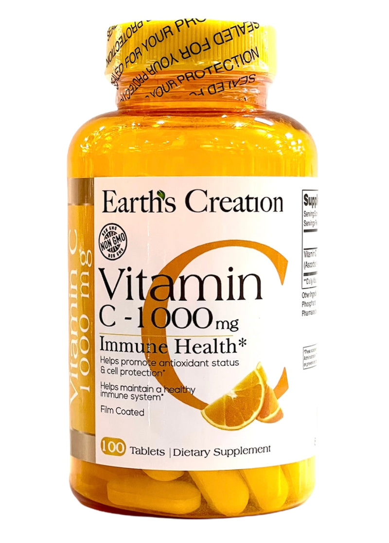 Vitamin C-1000mg | Immune Health | 100 Tablets