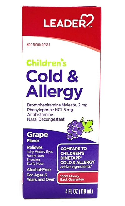 Children's Cold & Allergy | Grape Flavor | 4FL