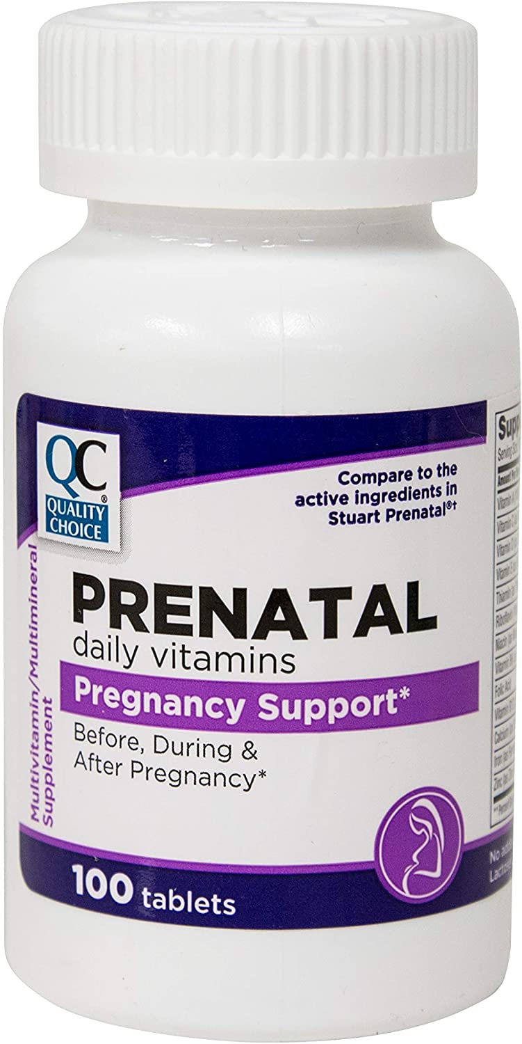 Prenatal Vitamins Pregnancy Support || 100 Tablets
