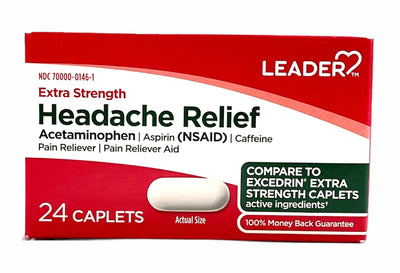 Headache Relief | Extra Strength | 24 Caplets