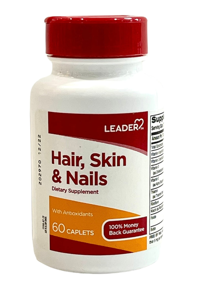 Hair, Skin & Nails | With Antioxidants | 60 Caplets