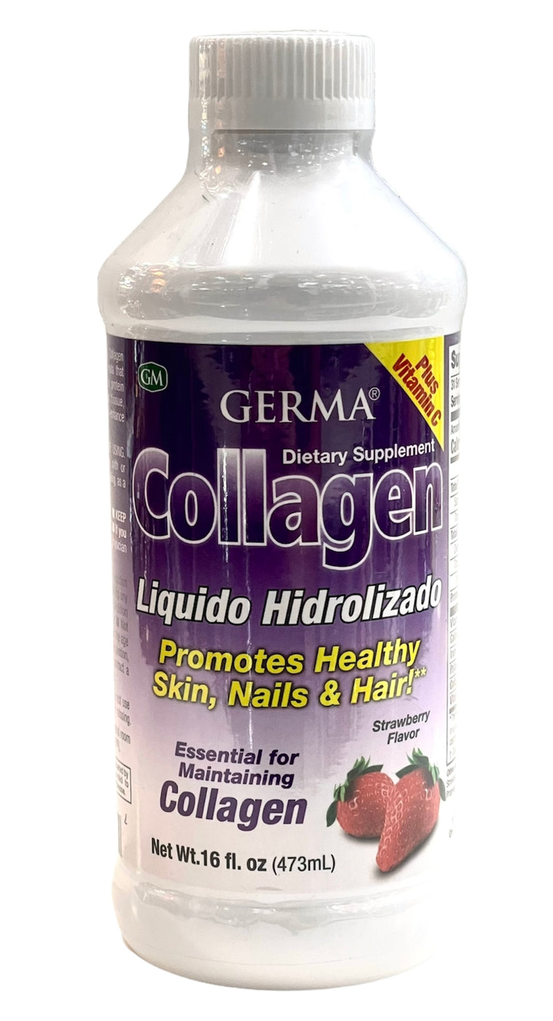 Collagen | Liquido Hidrolizado | Strawberry Flavor | 16fl