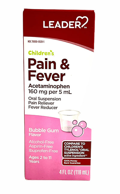 Children's Pain Relief and Fever Reducer | 4FL