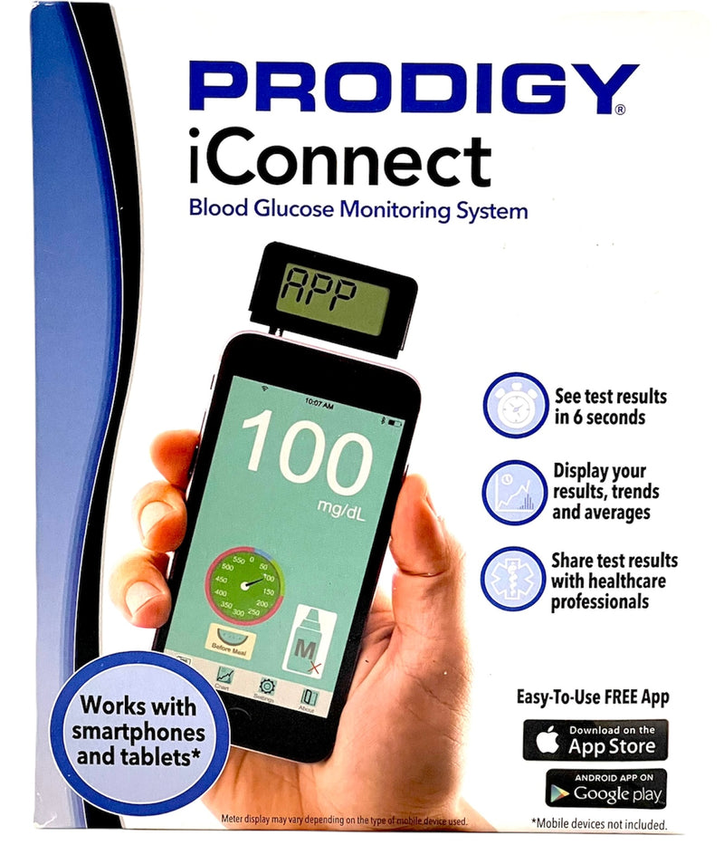 Blood Glucose Monitoring System | Works With Smartphones & Tablets