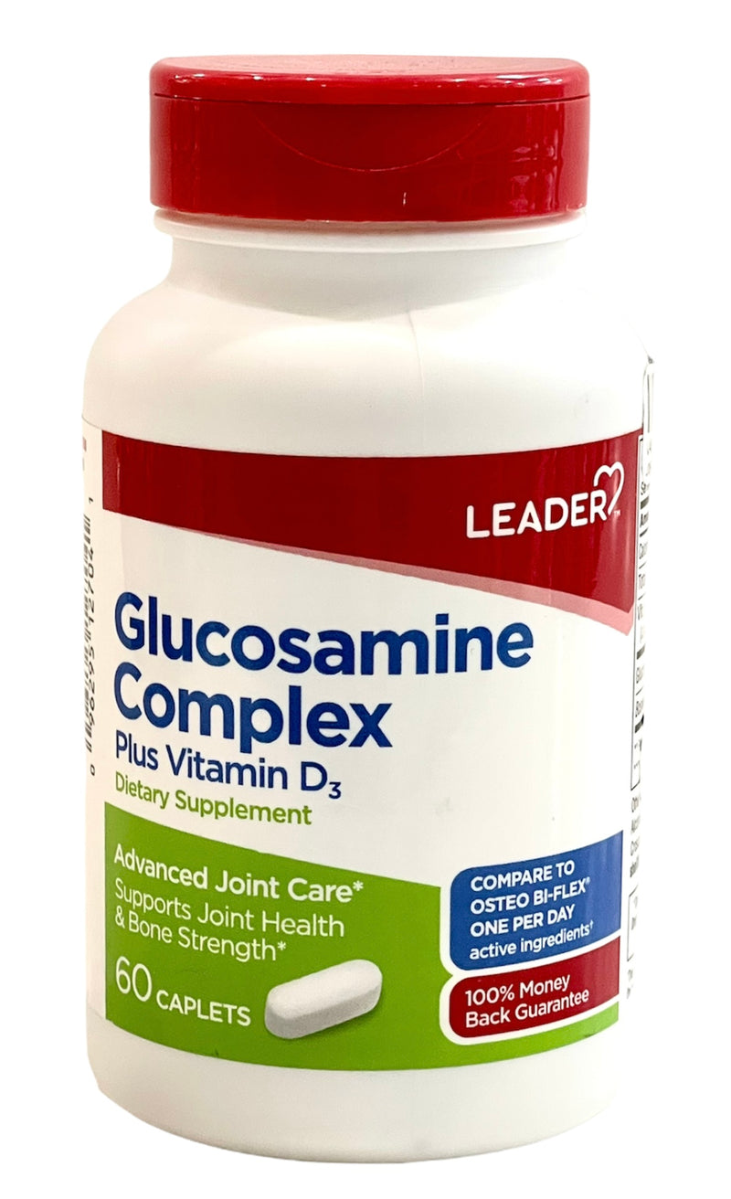 Glucosamine Complex Plus Vitamin D3 | 60 Caplets