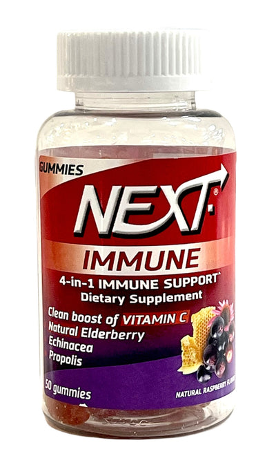 Next Immune| 4-in-1 Immune Support | 50 Gummies