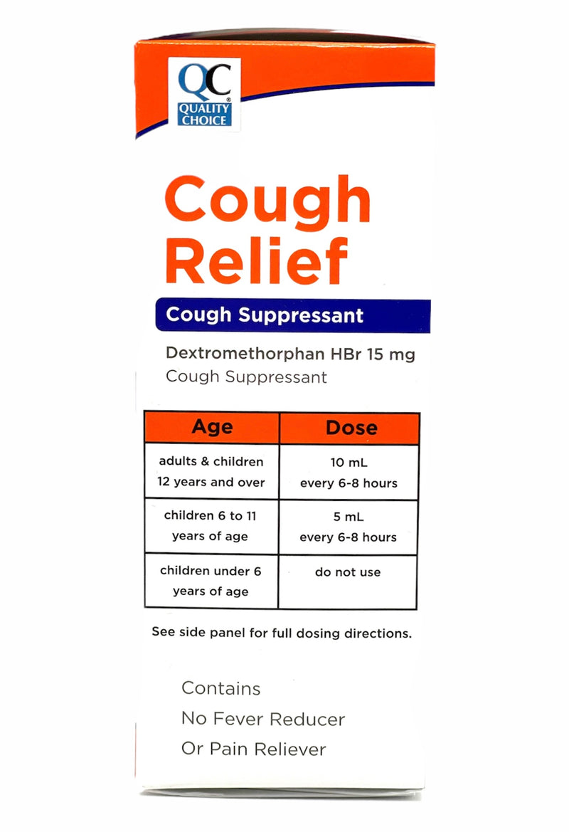 Cough Suppressant Relief || 4 FL | 118mL