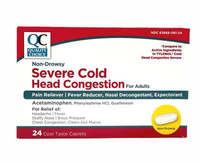 Severe Cold Head Congestion | 24 Taste Caplets