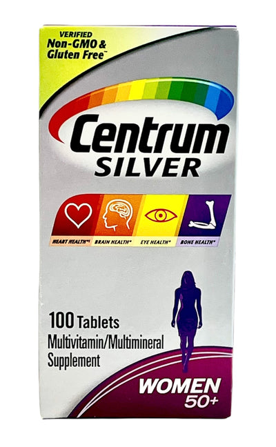 Centrum Silver Women 50+ Multivitamin | 100 Tablets