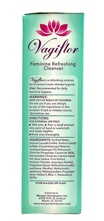 Vagiflor | Feminine Refreshing Cleanser | For a Woman's Intimate Hygiene | 4fl