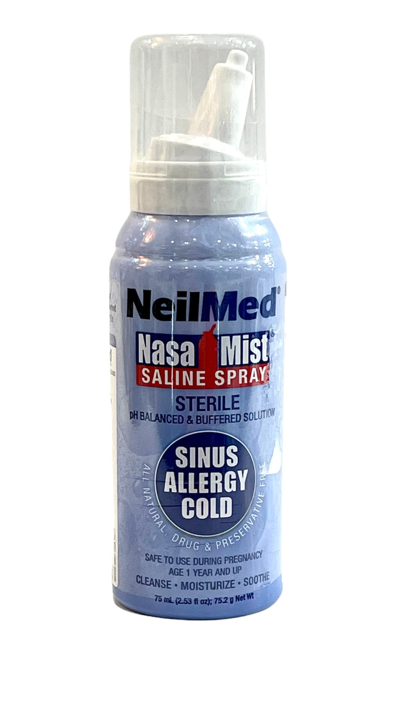 Nasal Mist | Saline Spray | Sinus Allergy Cold | 75mL