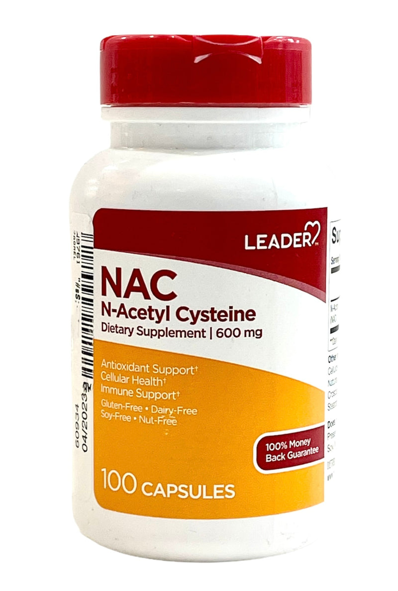 NAC | N-Acetyl Cysteine | 100 Capsules