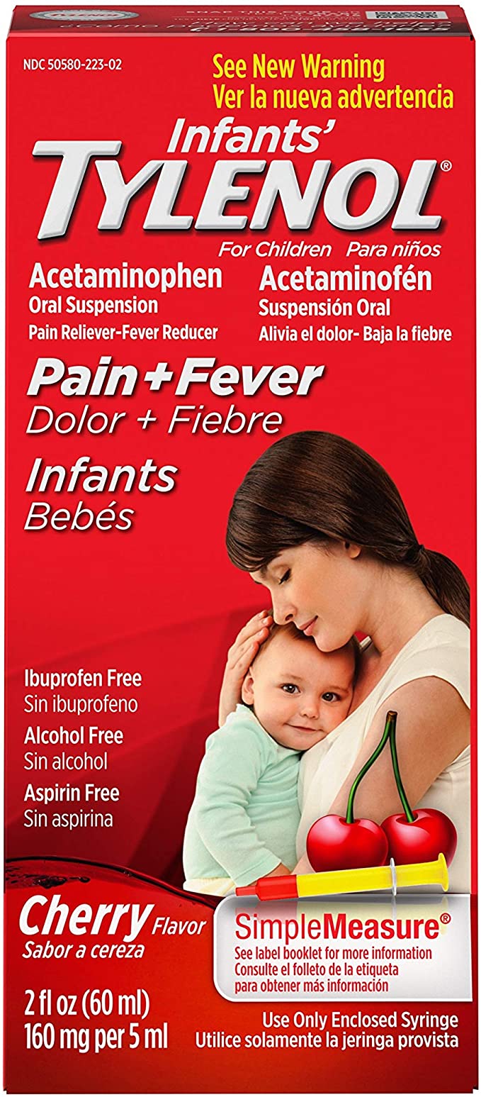 Pain + Fever | Infants | Cherry Flavor | 2 FL OZ