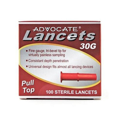 Lancets | 30 G | 100 Sterile Lancet