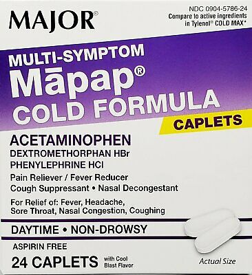 Cold Formula Multi-Symptom | 24 Caplets