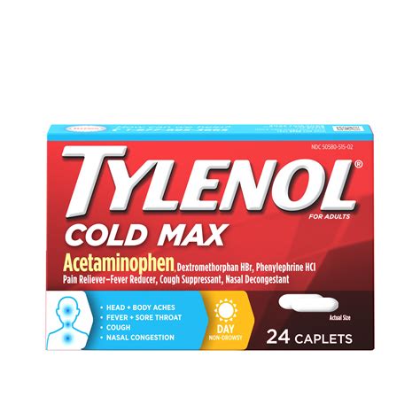 Tylenol | Cold Max | 24 Caplets