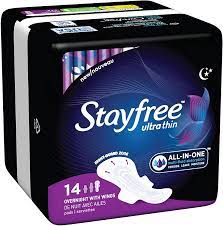 Stayfree | Ultra Thin | Overnight With Wings | 14 Pads